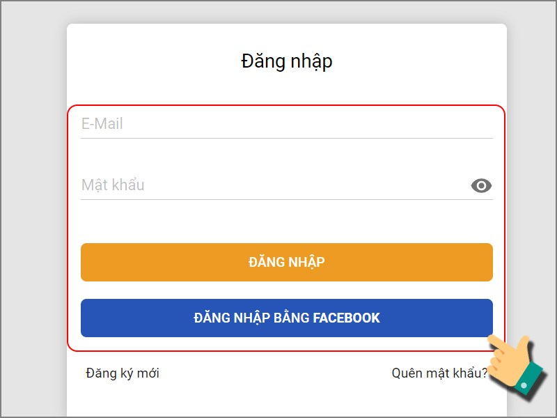 Đăng nhập t&agrave;i khoản game của bạn