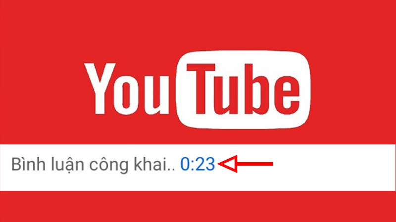 Cách bình luận kèm mốc thời gian trên Youtube đơn giản