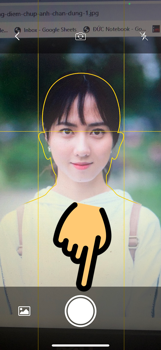 Chụp ảnh ch&acirc;n dung của bạn