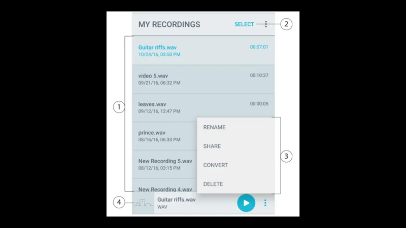 Bản thu của bạn