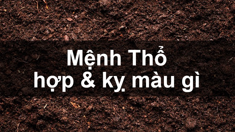Mệnh Thổ hợp màu gì, kỵ màu gì? Năm sinh những người thuộc mạng Thổ