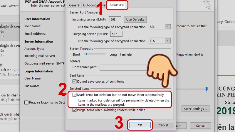 Đánh tích vào ô như ảnh Đánh tích vào ô như ảnh