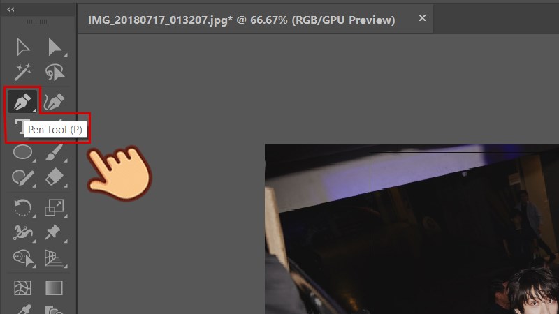 Cach cat anh trong Illustrator bang Pen Tools 3