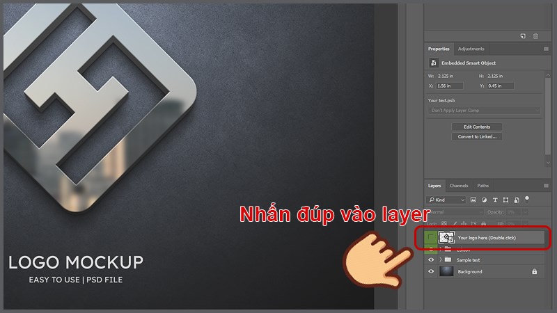 Cách Dùng Mockup Có Sẵn Trong Photoshop Nhanh Chóng, Chi Tiết