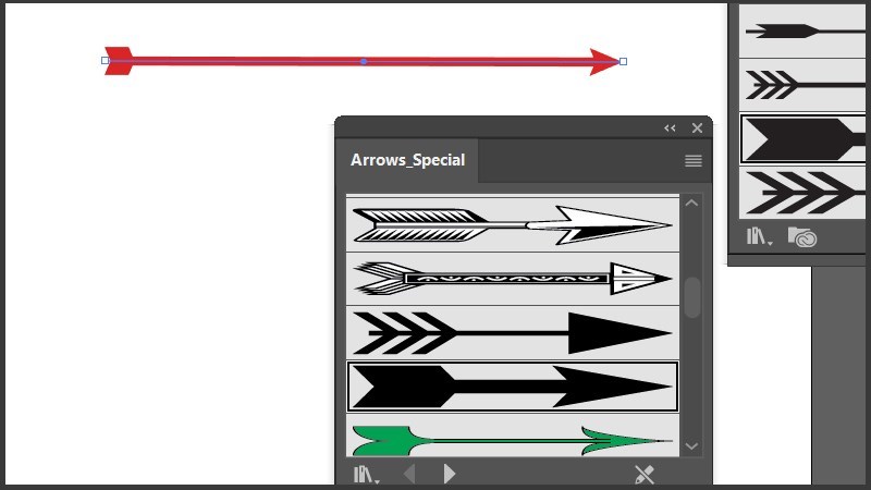 Chọn loại mũi tên bạn muốn