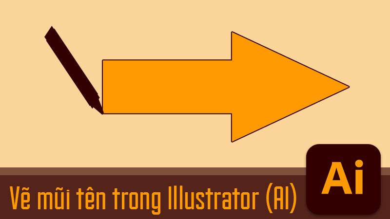 3 cách vẽ mũi tên trong Illustrator (AI) không phải ai cũng biết