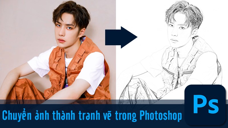 2 cách chuyển ảnh thành tranh vẽ trong Photoshop đơn giản