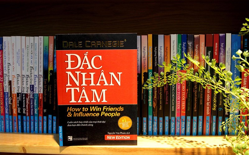 Tác phẩm Đắc Nhân Tâm của tác giả Dale Carnegie