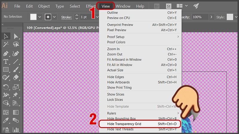2 cách đổi màu background trong Illustrator  Video hướng dẫn
