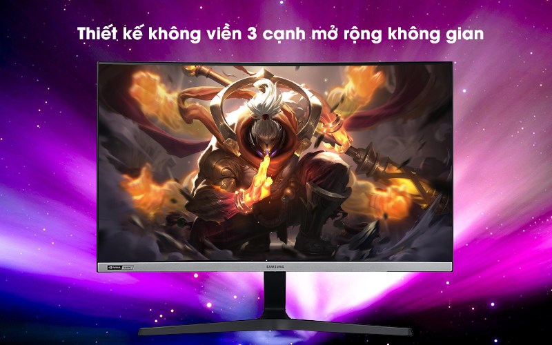 Thiết kế kh&ocirc;ng viền 3 cạnh mở rộng kh&ocirc;ng gian