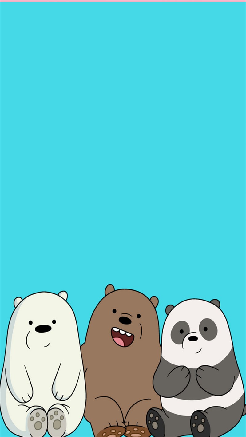 Tải tức thì 100+ hình nền 3 chú gấu | We Bare Bear dễ thương 2021