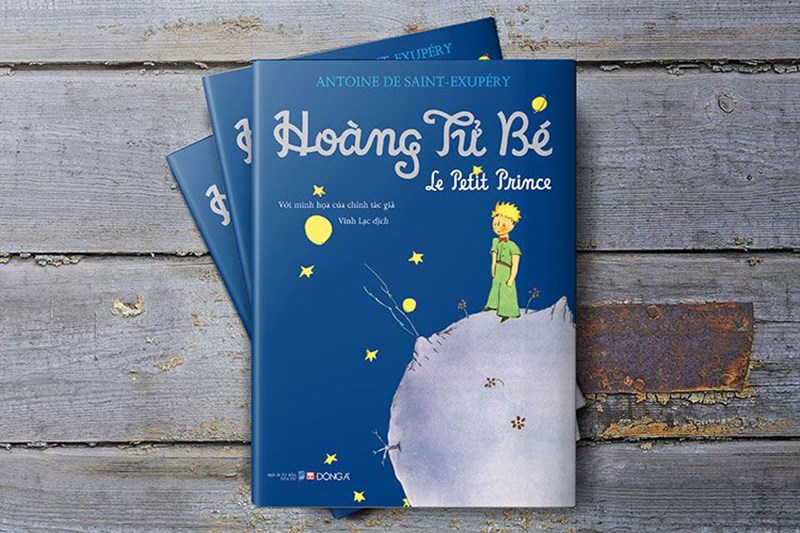 Tác phẩm Hoàng Tử Bé của tác giả Antoine de Saint-Exupéry