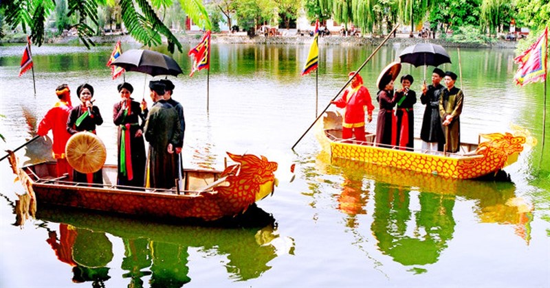 Lắng nghe những làn điệu dân ca Quan họ ngọt ngào trên sông