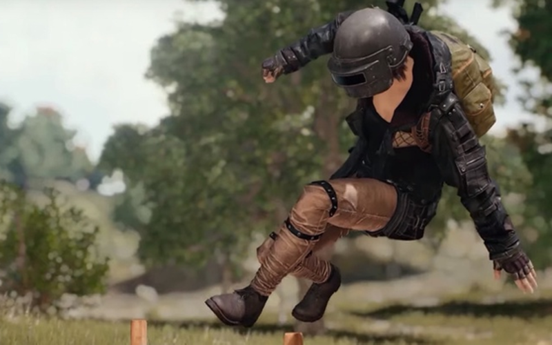 Khả năng Parkour vô PUBG Test Sever