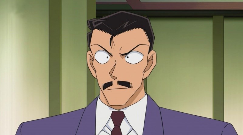 Kogoro Mouri hay khó chịu khi Hattori Heiji xen vào vụ án