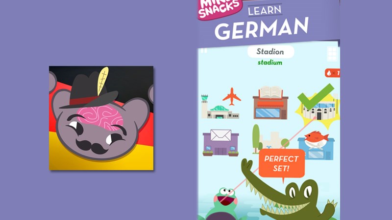 Learn German by MindSnacks