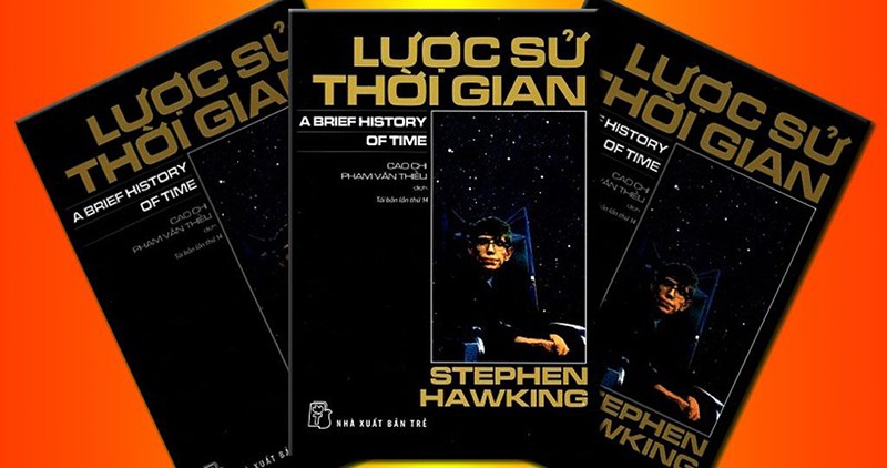 Tác phẩm Lược Sử Thời Gian&nbsp;của tác giả Stephen Hawking