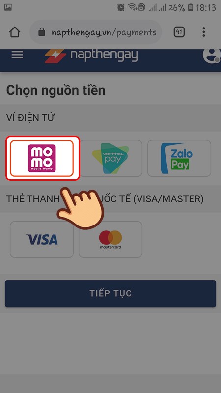 Cách Mua, Nạp Thẻ Game Garena, Zing Thanh Toán Momo An Toàn