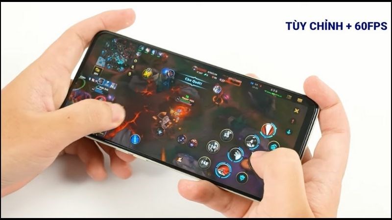 Oppo Reno8 Z mang lại trải nghiệm mượt m&agrave; với tựa game LMHT: Tốc Chiến