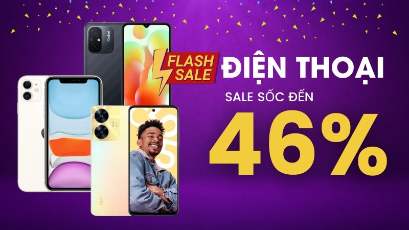 FLASHSALE - Điện thoại xịn sale sập s&agrave;n đến 46% chỉ từ 2.39 triệu