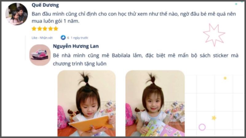 Review của phụ huynh: