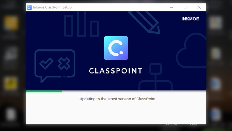 Đợi ClassPoint cập nhật phiên bản mới nhất