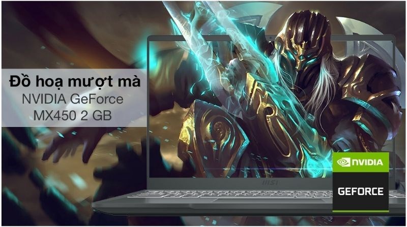 NVIDIA GeForce MX450 chiến tốt game hay