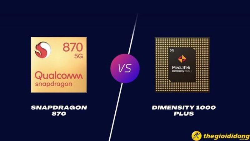 So s&aacute;nh Snapdragon 870 v&agrave; Dimensity 1000 Plus, mạnh bất ngờ