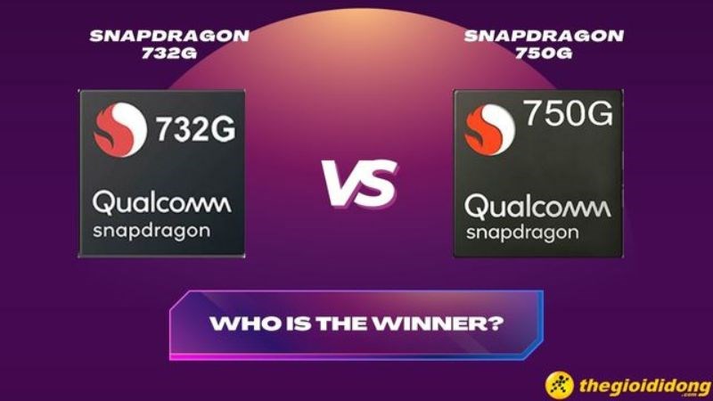 So s&aacute;nh chip Snapdragon 732G vs Snapdragon 750G, chip n&agrave;o &ldquo;tr&ecirc;n cơ&rdquo;?