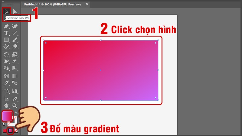 3 Cách Tô Màu Gradient Cho Text Trong Illustrator Đơn Giản Nhất