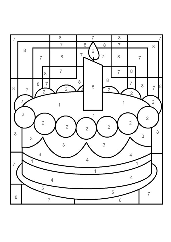 Tranh tô màu theo số - 14