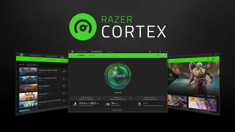 phần mềm Razer Cortex giúp nâng cao trải nghiệm cho máy tính của bạn