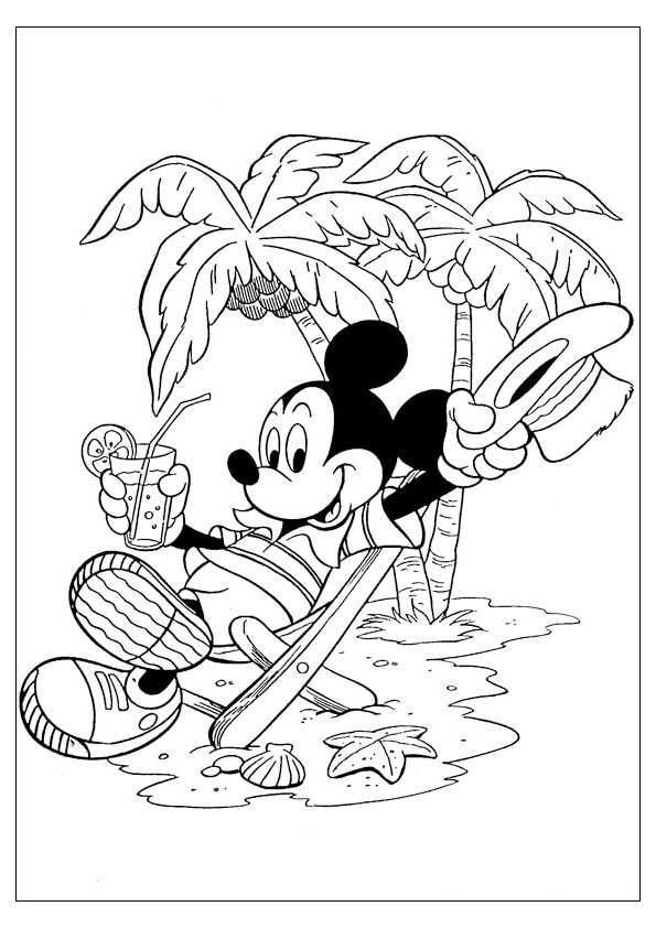 Tổng Hợp 100+ Tranh Tô Màu Chuột Mickey Mới Nhất 2021