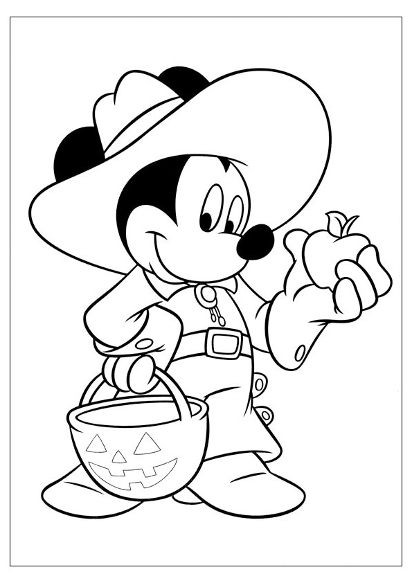 Tổng Hợp 100+ Tranh Tô Màu Chuột Mickey Mới Nhất 2021