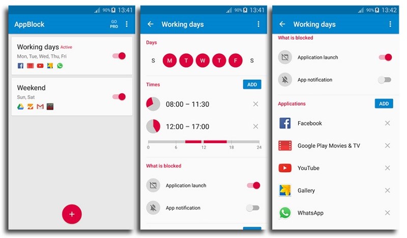Ứng dụng AppBlock – Stay Focused