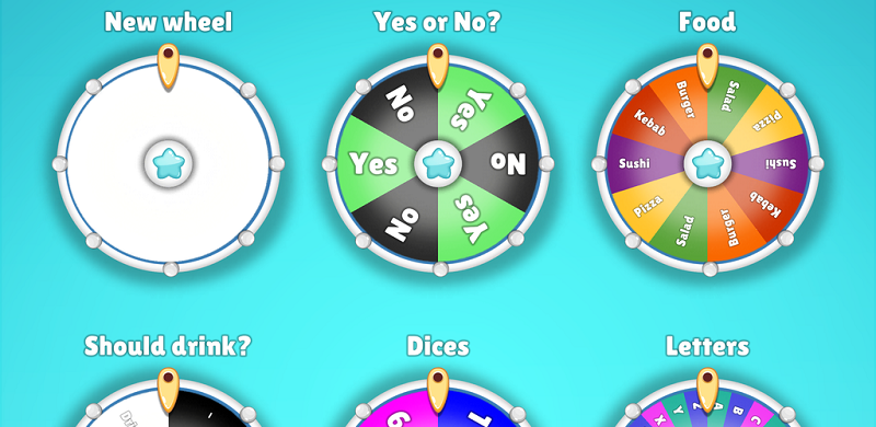 Ứng dụng Decision Maker: Spin the Wheel