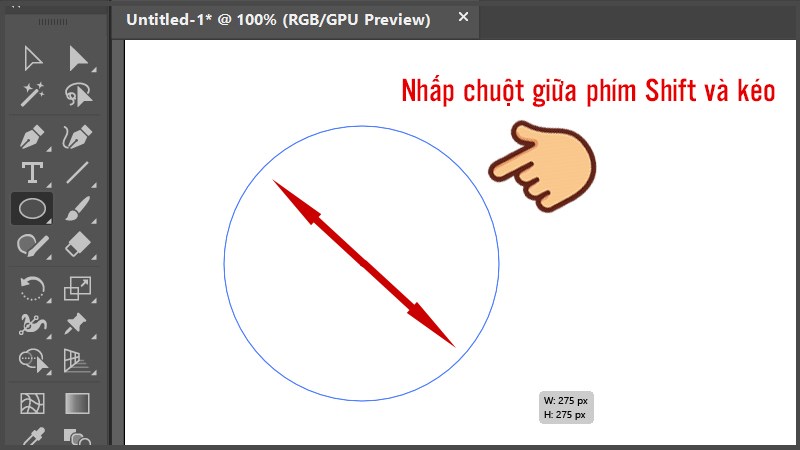 Vẽ h&igrave;nh tr&ograve;n