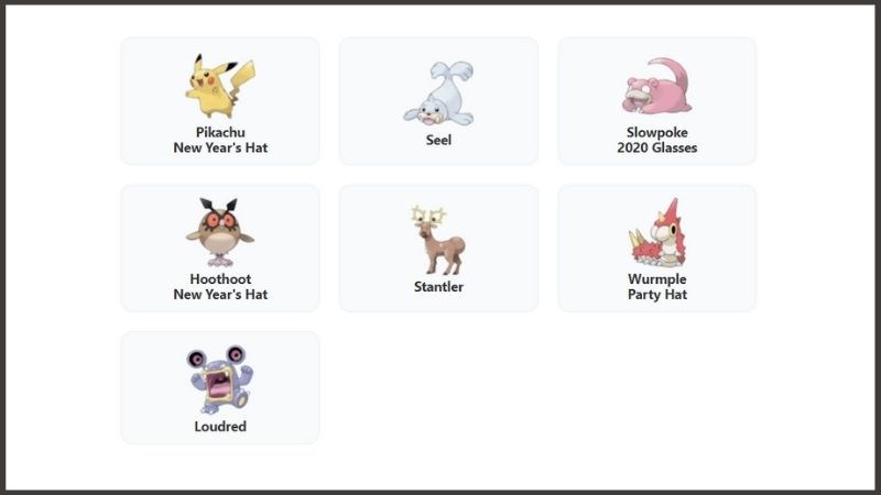 Các Pokemon xuất hiện trong tự nhiên Các Pokemon xuất hiện trong tự nhiên