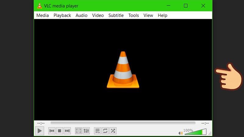 Giờ thì mở VLC Media Player và sử dụng thôi