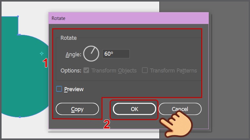 6 Cách Xoay, Lật Hình Trong Adobe Illustrator | Rotate & Reflect Ai