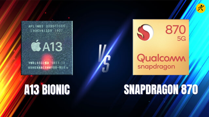 A13 Bionic vs Snapdragon 870