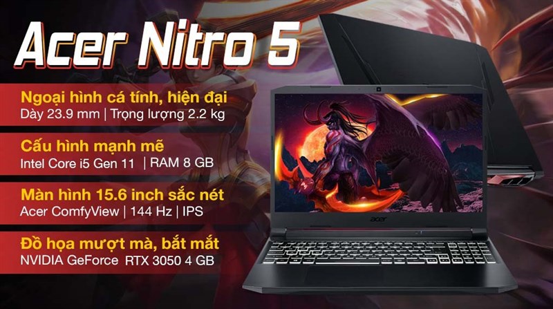 Acer Nitro 5 Gaming AN515 57 553E