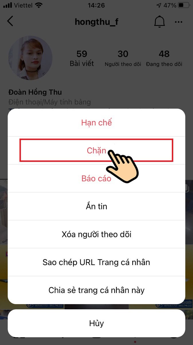 Chọn Chặn