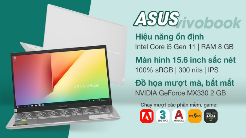 Asus VivoBook A515EP i5 1135G7