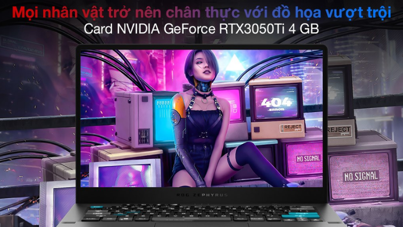 Đồ họa đỉnh cao với RTX 3050Ti