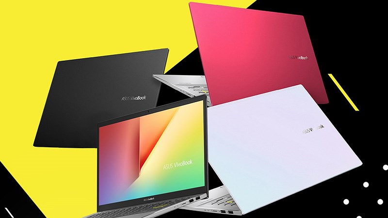 ASUS VivoBook có thiết kế mỏng nhẹ, thời thượng
