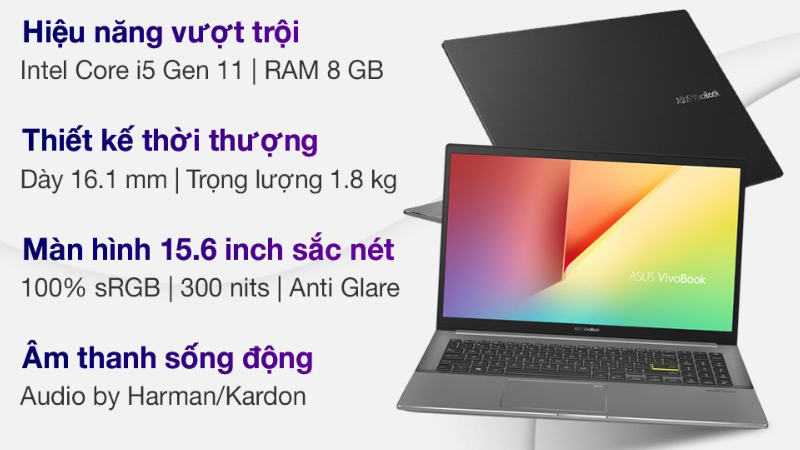 Asus VivoBook S533EA i5 1135G7