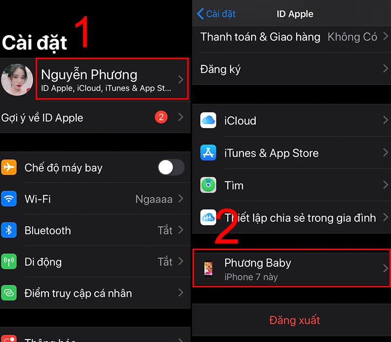 Kh&ocirc;i phục lại tin nhắn qua iCloud
