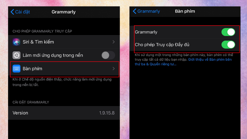 Cách cài đặt tính năng Grammarly trên bàn phím điện thoại