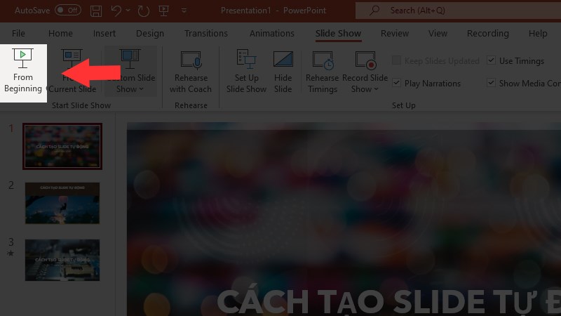 Cách Làm Slide Tự Chạy Trong Powerpoint 2016, 2013, 2010, 2007